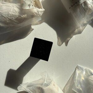 CB2 Blaine Matte Black Metal Cabinet Knob 0.87" - SKU: 663234 - Set of 6